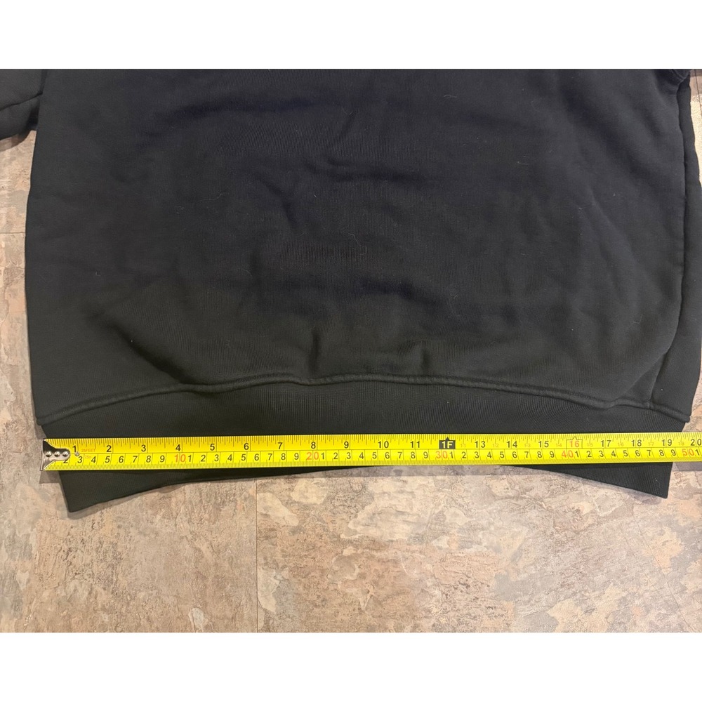 Nike Jordan X Paris Saint-Germain Pullover Wordmark Hoodie Black Mens Medium - Picture 9 of 9